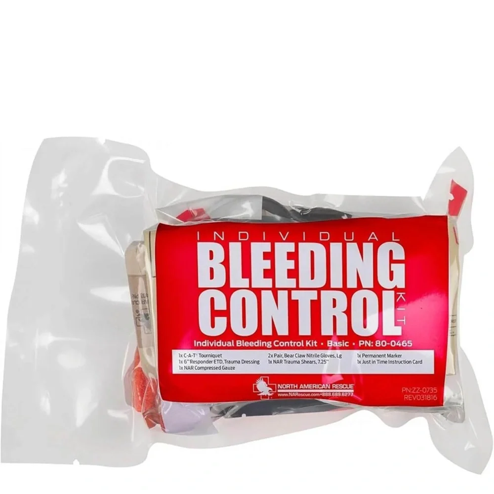 Individual Bleeding Control Kit - Red - Picture 1 of 2